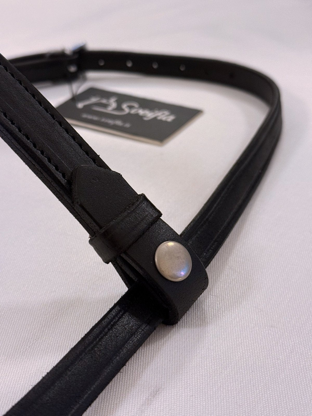 Höfuðleður svart - Sveifla