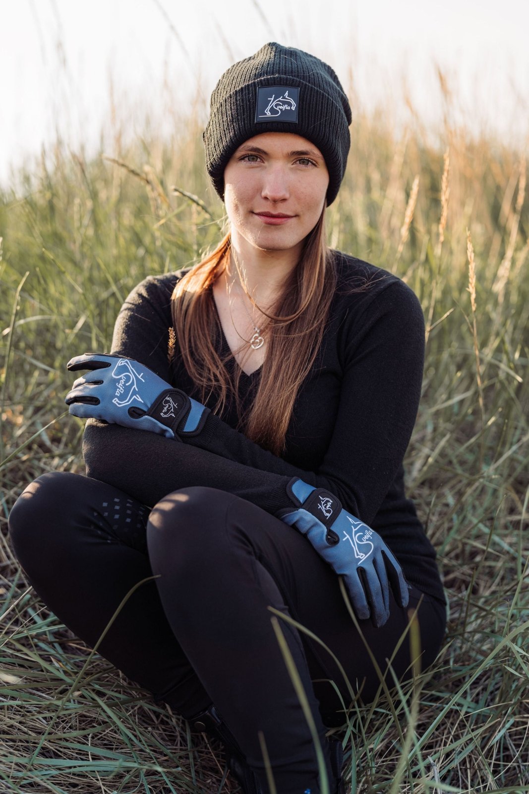 Vinnureiðhanskar Blár - Sveifla