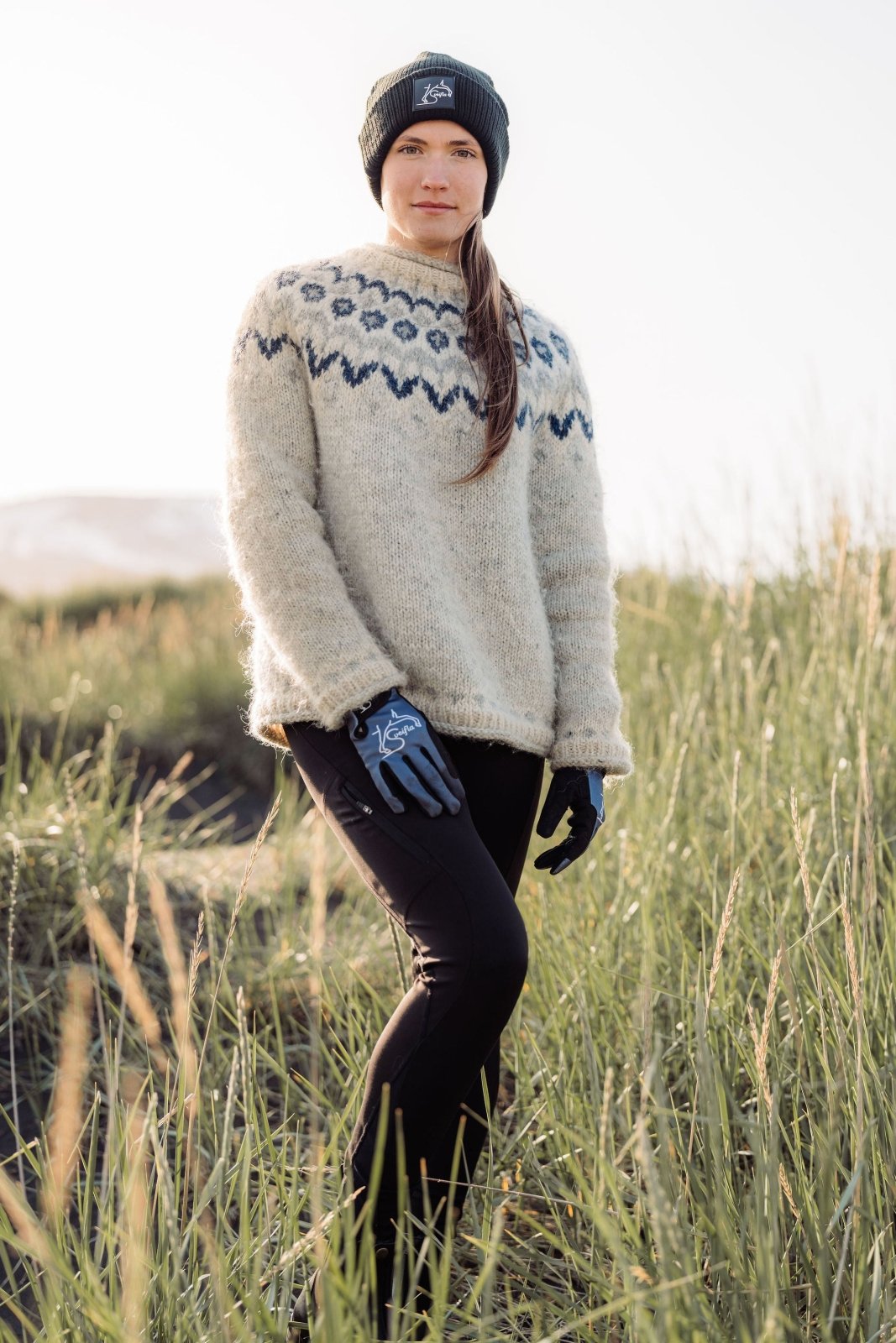 Vinnureiðhanskar Blár - Sveifla